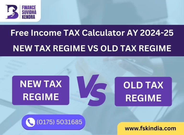 Income TAX Calculator AY 2024-25