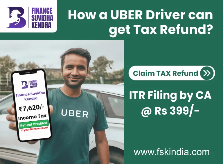 TAX REFUND for UBER drivers