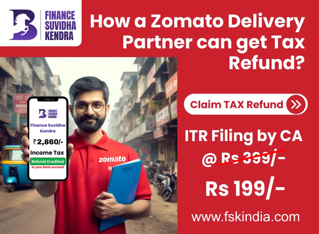 TAX Refund Zomato