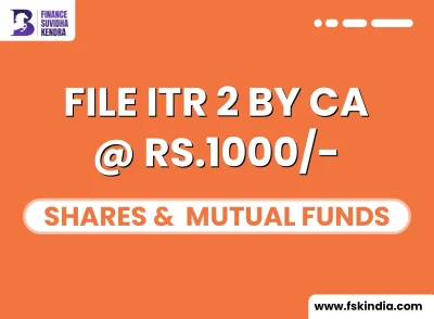 ITR 2 Filing